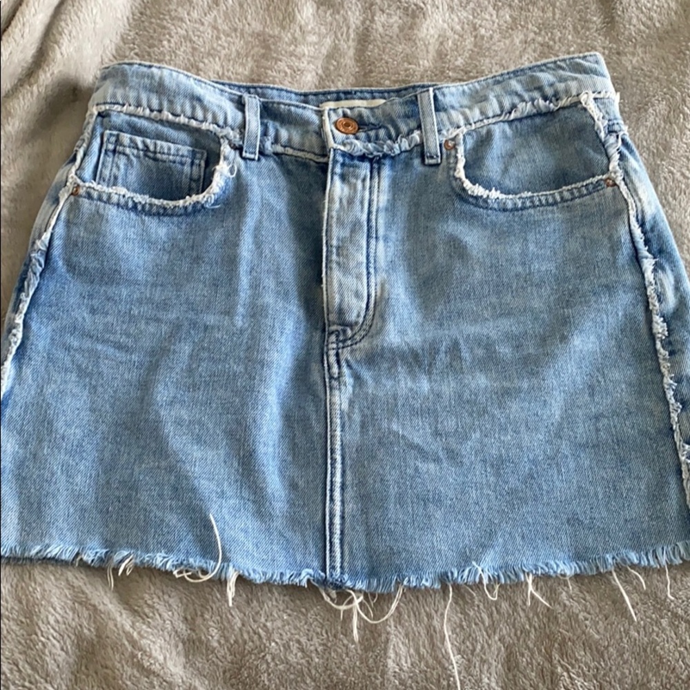 Jean skirt
